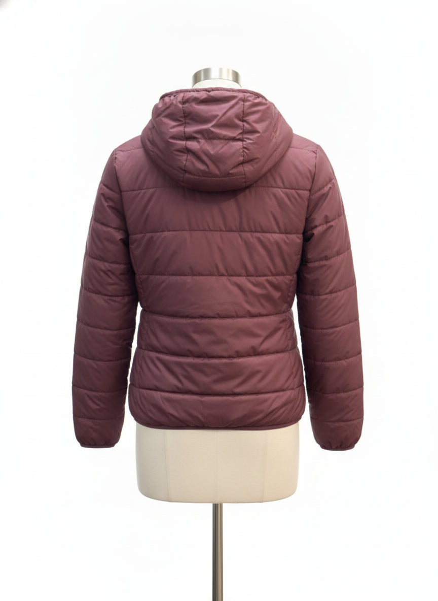 Fjall Raven · Keb Padded Hoodie · Medium · Maroon