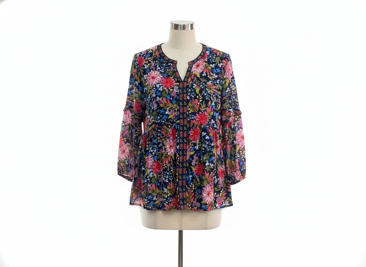 Pioneer Woman · Blouse · Large · NavyPink