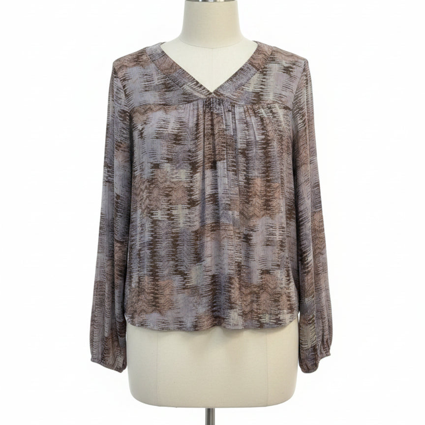 reneeC · Blouse · Small · LavenderMulti