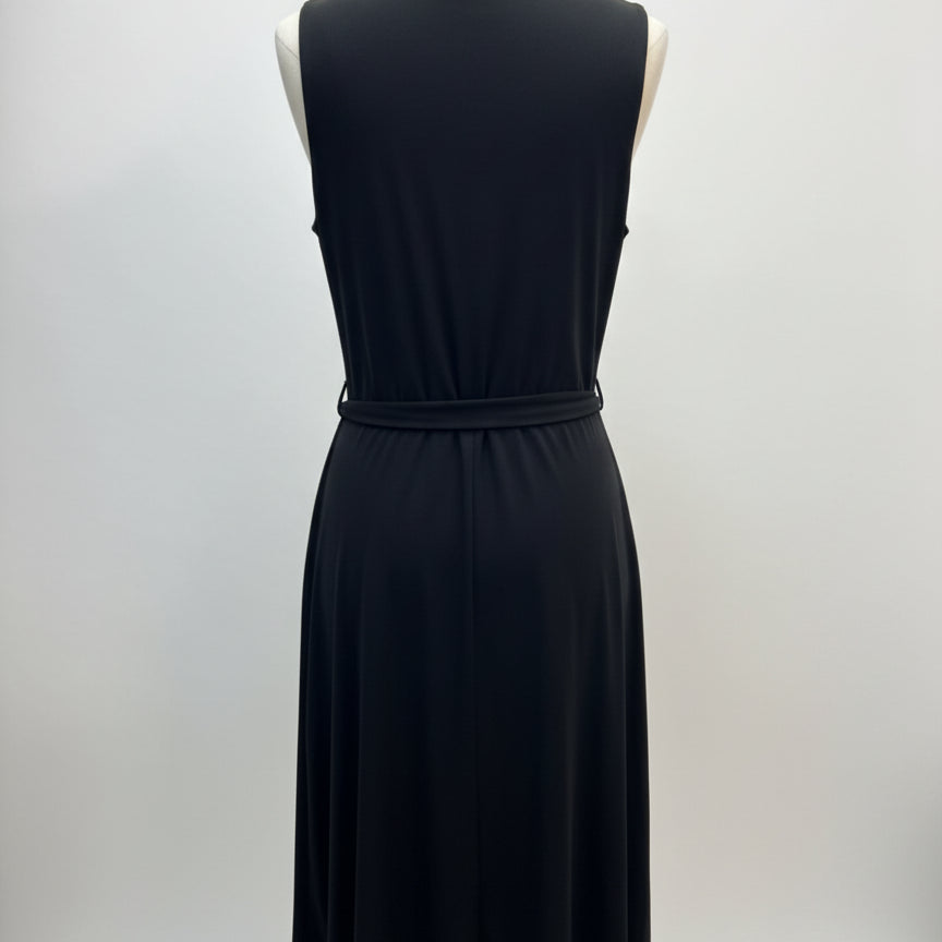 41 Hawthorn · Faux Wrap Dress · Large · Black