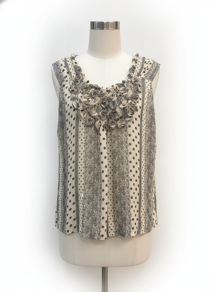Anthropologie · Blue Tassel · Medium · BlackCream