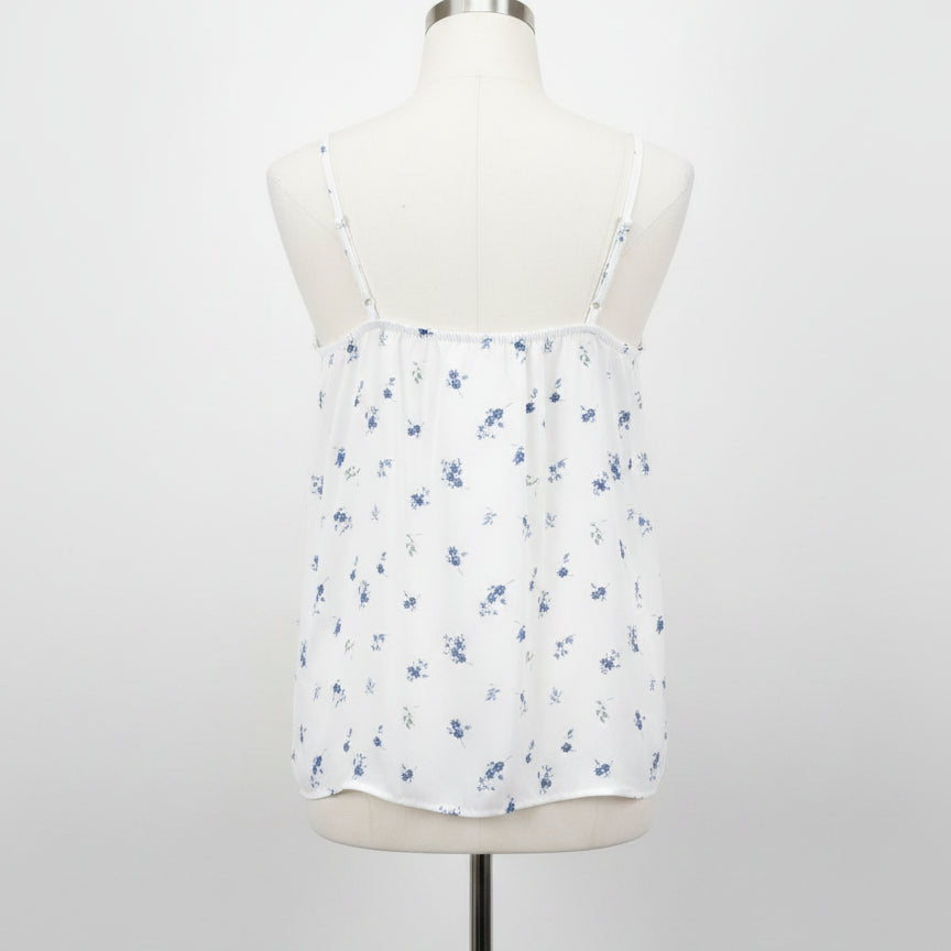 HippieRose · Tank Top · Large · CreamBlue