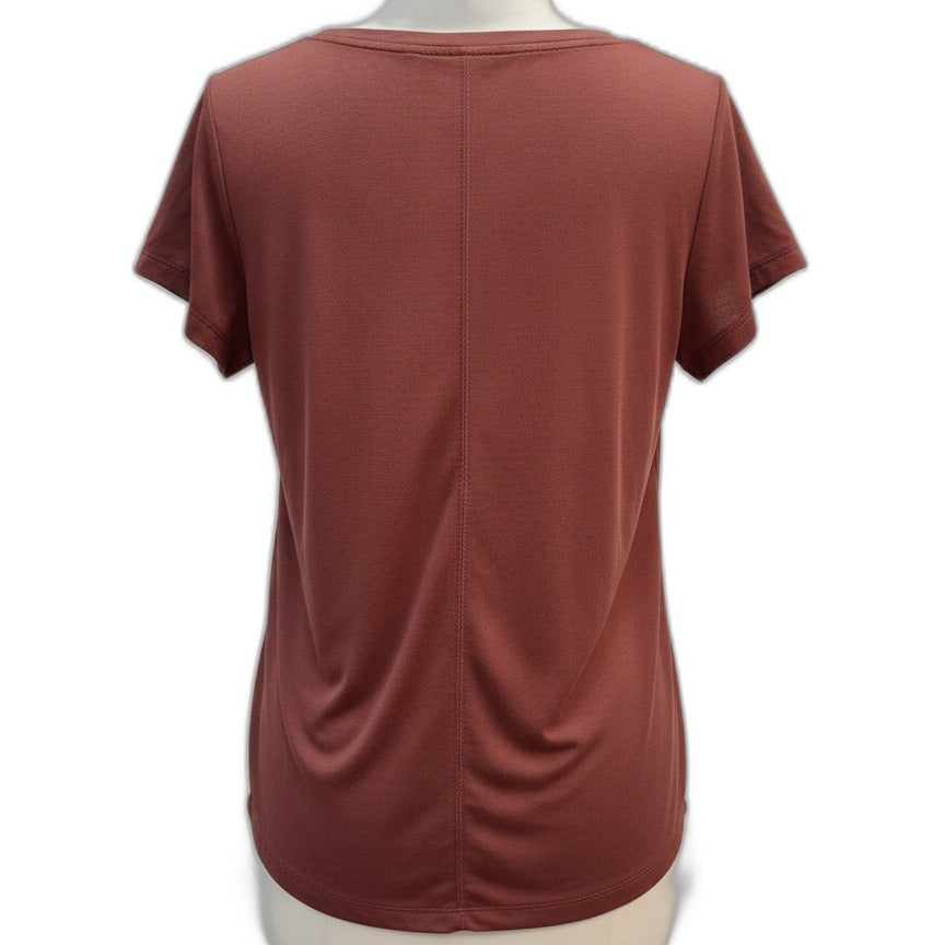 Athleta · Stratus Tee · Medium · Cocoa