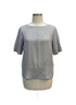 Tahari · Linen Top · Small · WhiteBlk