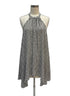 Tildon · Tildon Dress w/ Front & Back Keyhole · Large · Black/White Grid