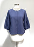Gudrun Sjödén · BlueBerry Cotton Blouse · Medium · Blueberry