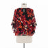 Kasper · Bell Sleeve Top · XLarge · RedFloral