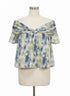 Anthropologie · Twist Front · Small · Blue Green