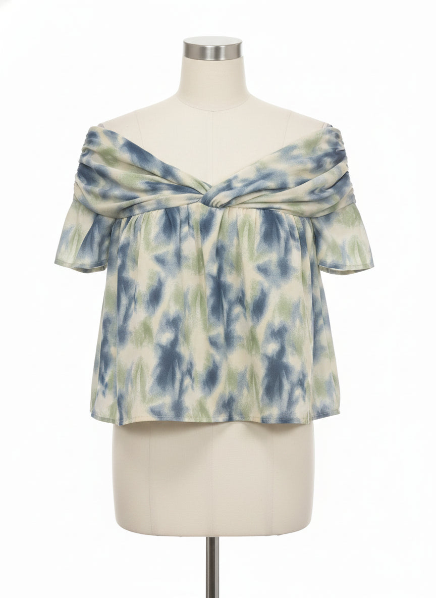 Anthropologie · Twist Front · Small · Blue Green