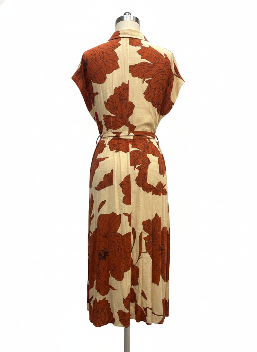 Donna Karan · Dress · 18W · Rust/Wheat