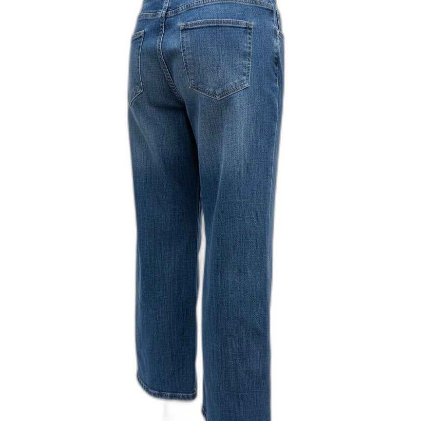 UPNET · Wide Leg Jeans · 12Short · Denim