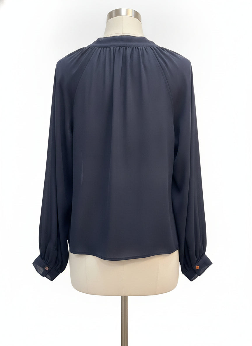 DKNY · LongSleeve Top · Medium · Navy
