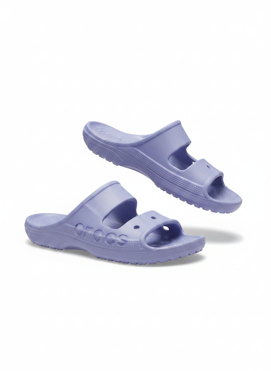 Crocs · Baya Slides · 9 · Periwinkle