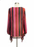 Susan Graver · Blouse · Large · BlackPink Striped