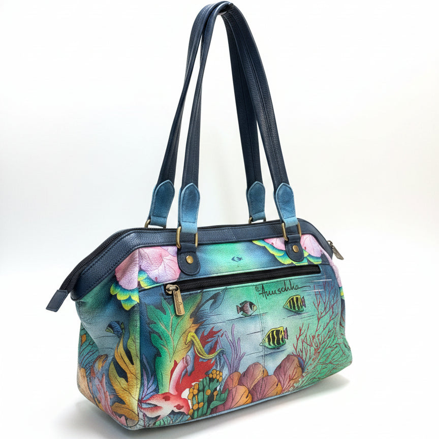 Anuschka · HandPainted Under the Sea Turtles and Friends · Shoulder · Multi