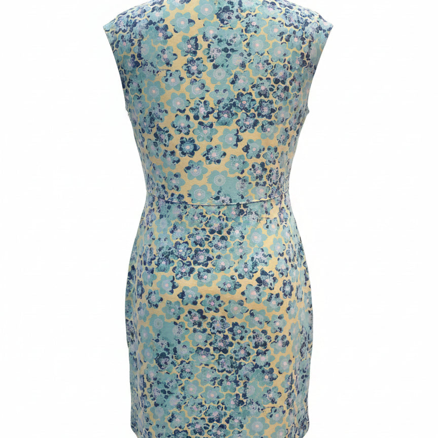 Title 9 · Active Dress Floral Print w/ Pockets · Small · TurqLime