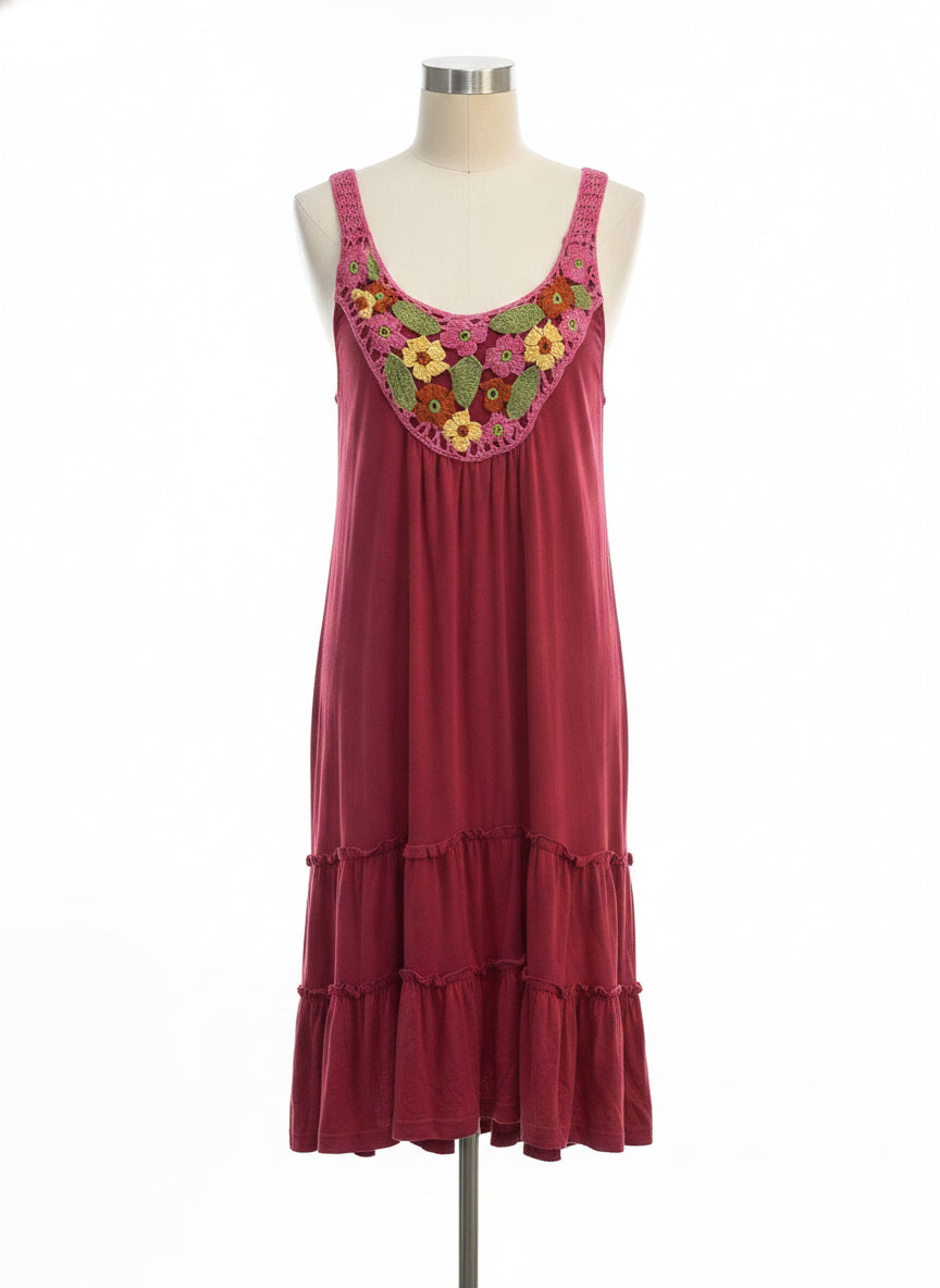 Anthropologie · Blue Tassel · Small · RedPink