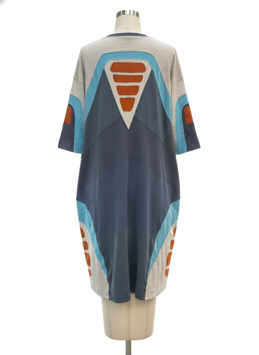 Flood Clothing Narrative-Everyone's Friend · Large · Ocean Multi