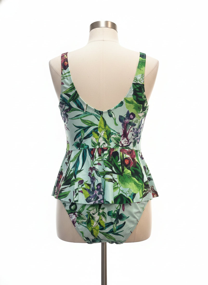 Anthropologie · Tankini Set · S/M · MintFloral