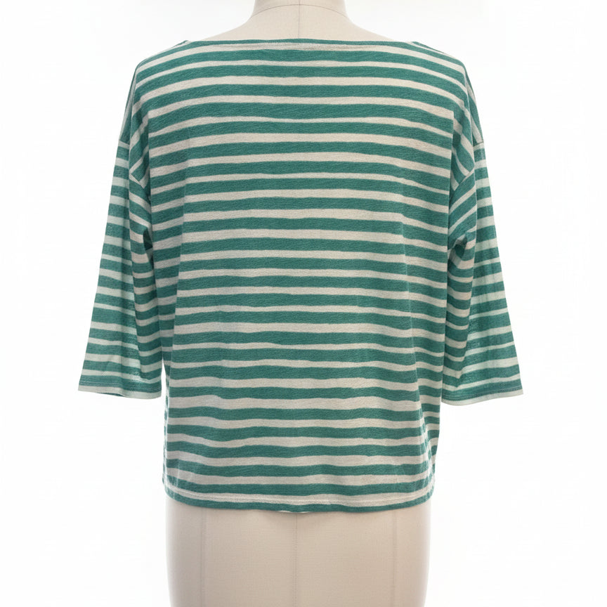LOFT · Shirt · Small · Green, White Floral