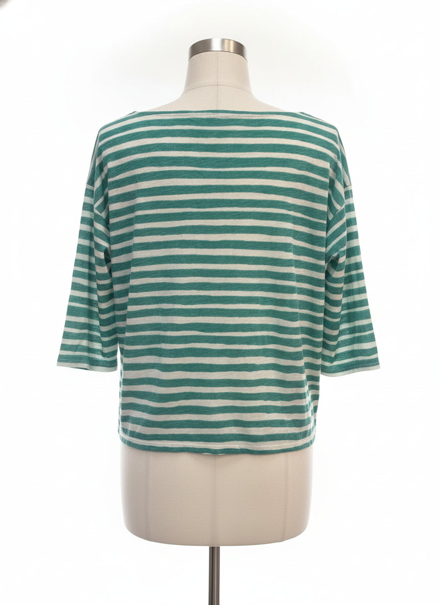 LOFT · Shirt · Small · Green, White Floral