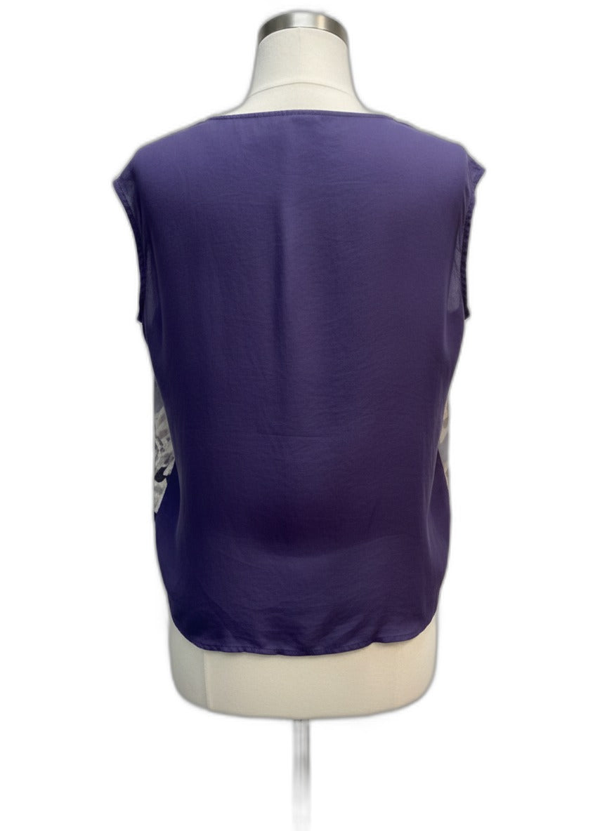 CAbi · Celestial Moon Star Top · Small · PlumMulti