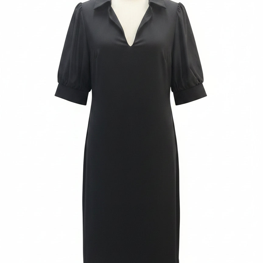 Jude Connally · Elbow Length Dress · Large · Black