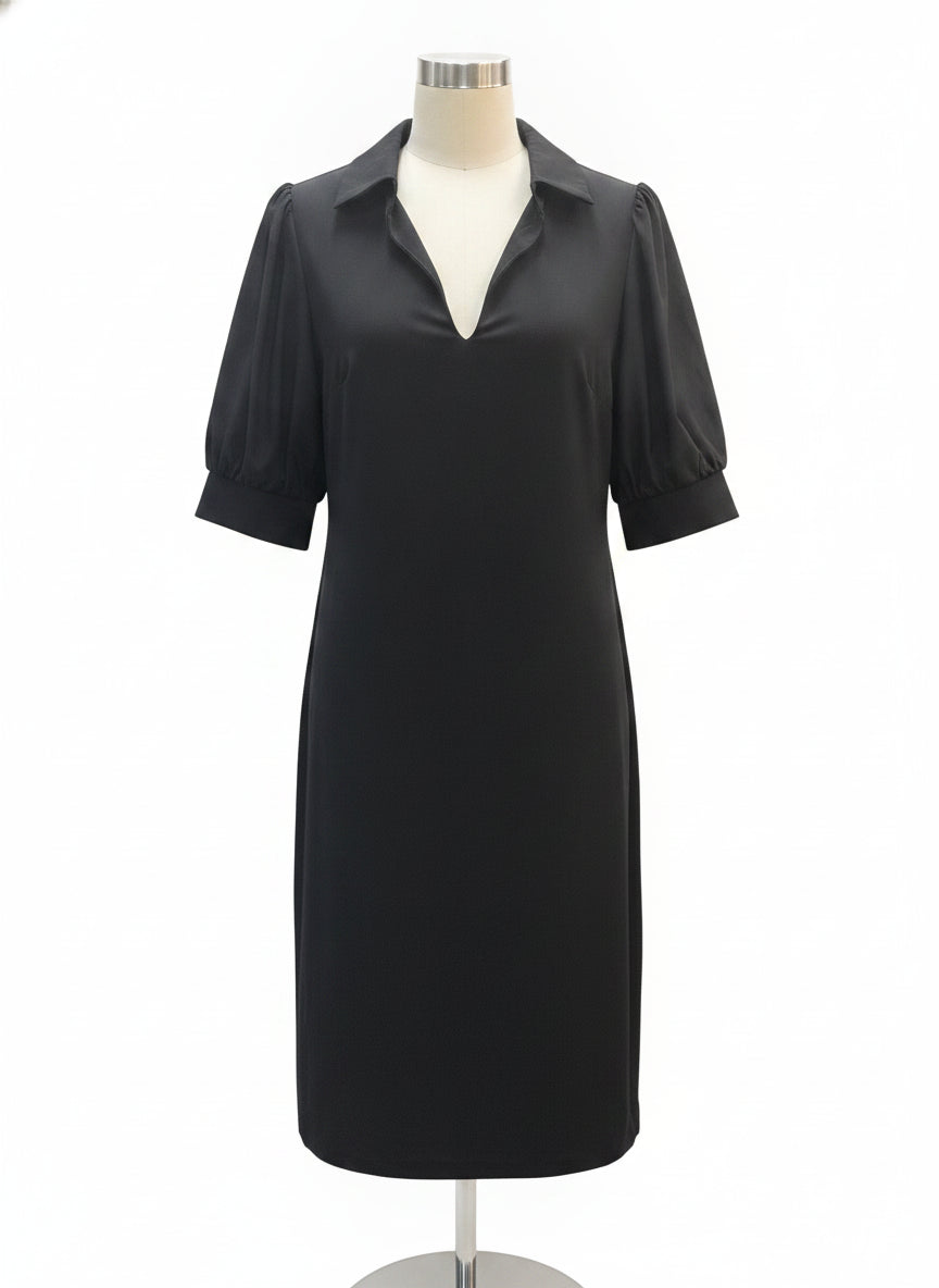 Jude Connally · Elbow Length Dress · Large · Black