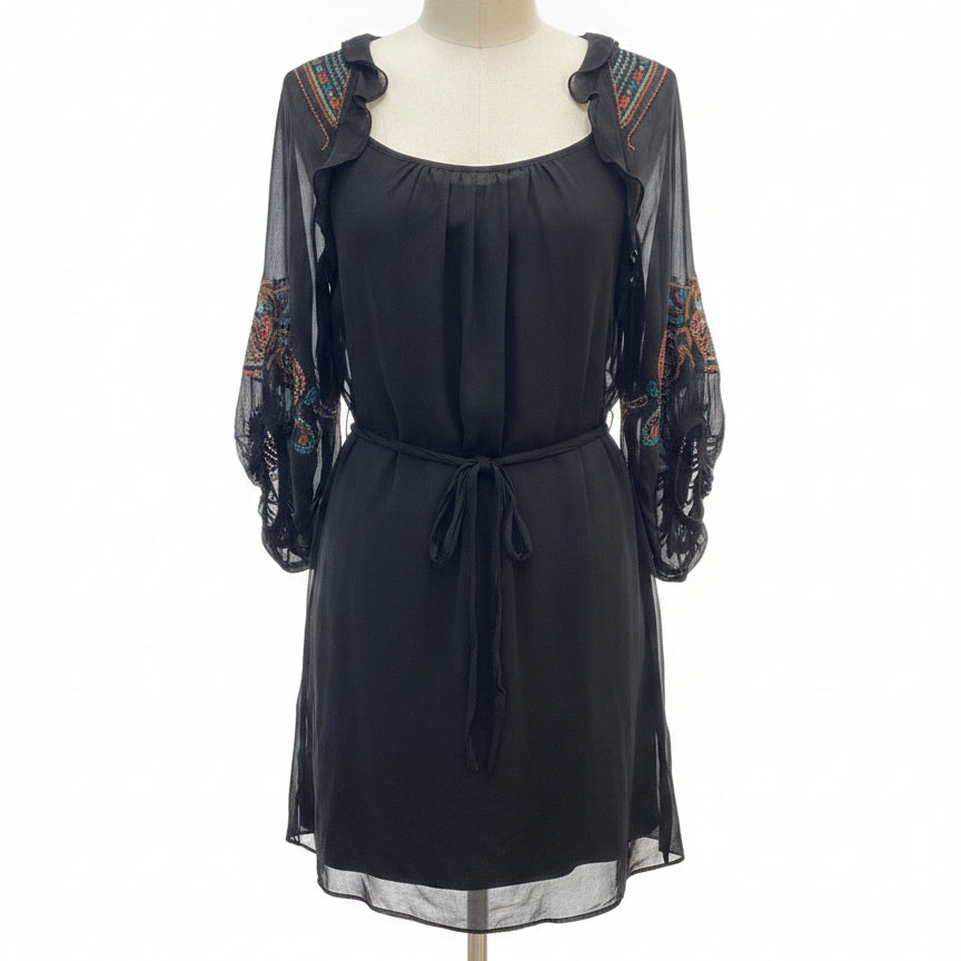 Anthropologie · Blue Tassel · Large · Black