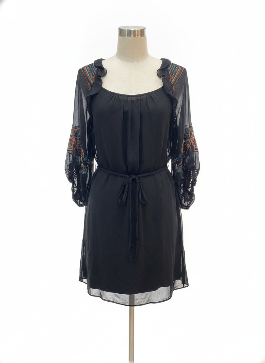 Anthropologie · Blue Tassel · Large · Black