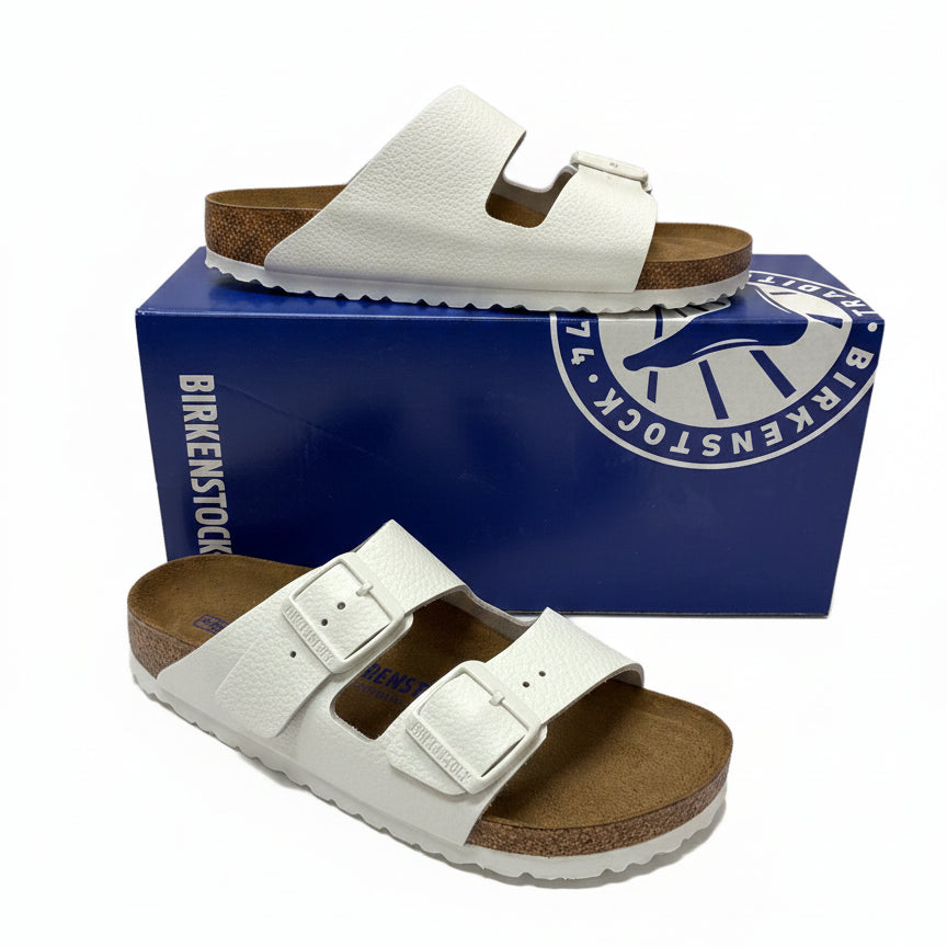 Birkenstock · Arizona · 7 Narrow · White