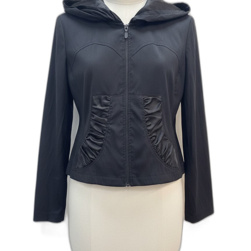 Joseph Ribkoff · Ruffle jacket · 8 · Black