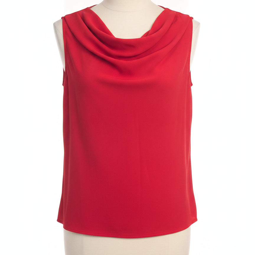 Babaton · Drape neck · Medium · Red