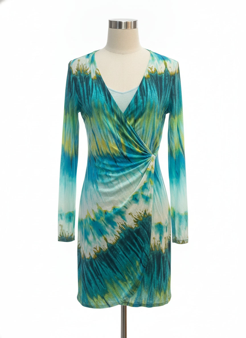 Tommy Bahama · TurqLime Tie-Dye · Small