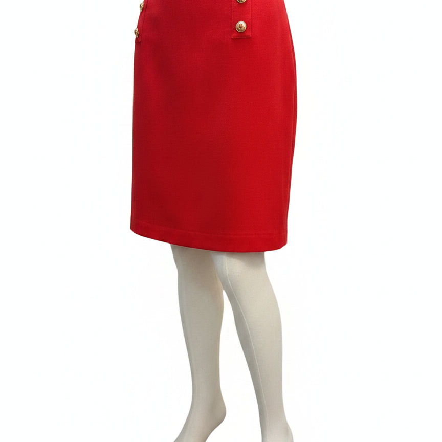 Tahari · A-Line · 18 · Red