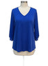 Bebonnie · 3/4 Sleeve Blue Sparkly · XLarge · Blue Sparkly