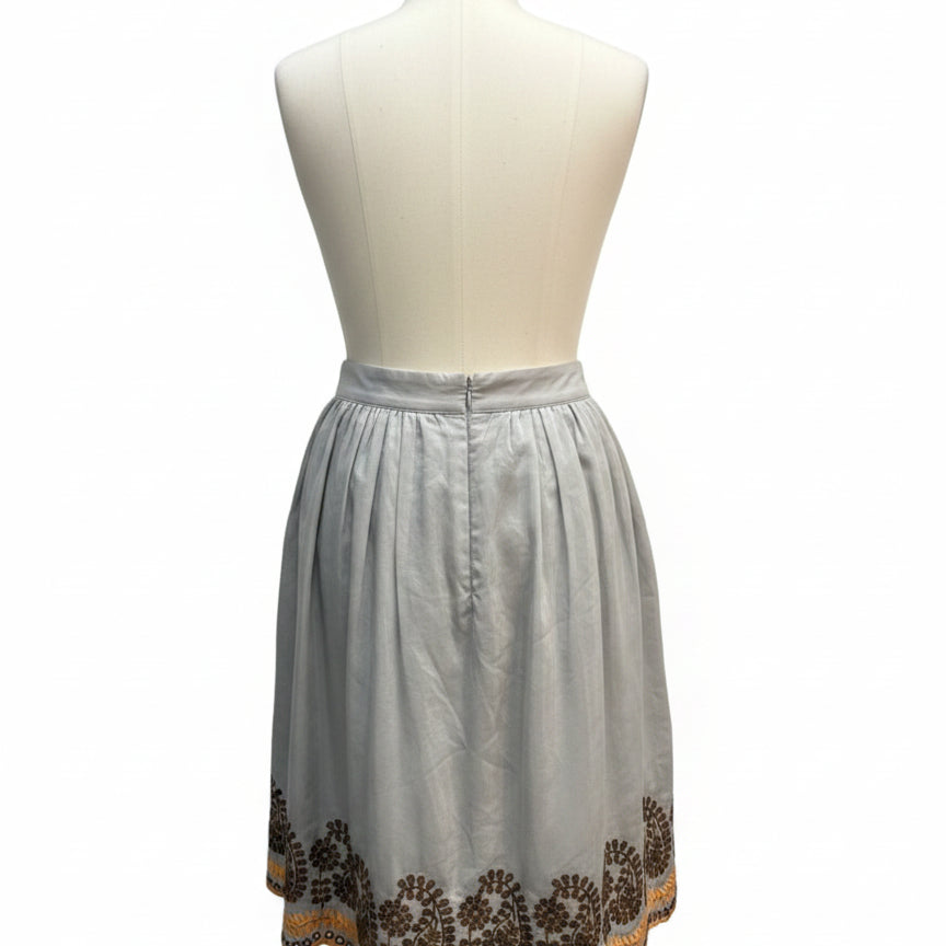 Anthropologie · Blue Tassel · 14 · Gray