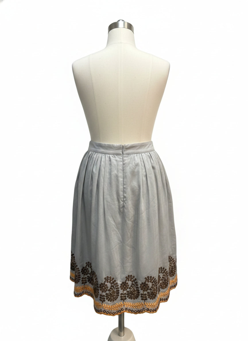 Anthropologie · Blue Tassel · 14 · Gray