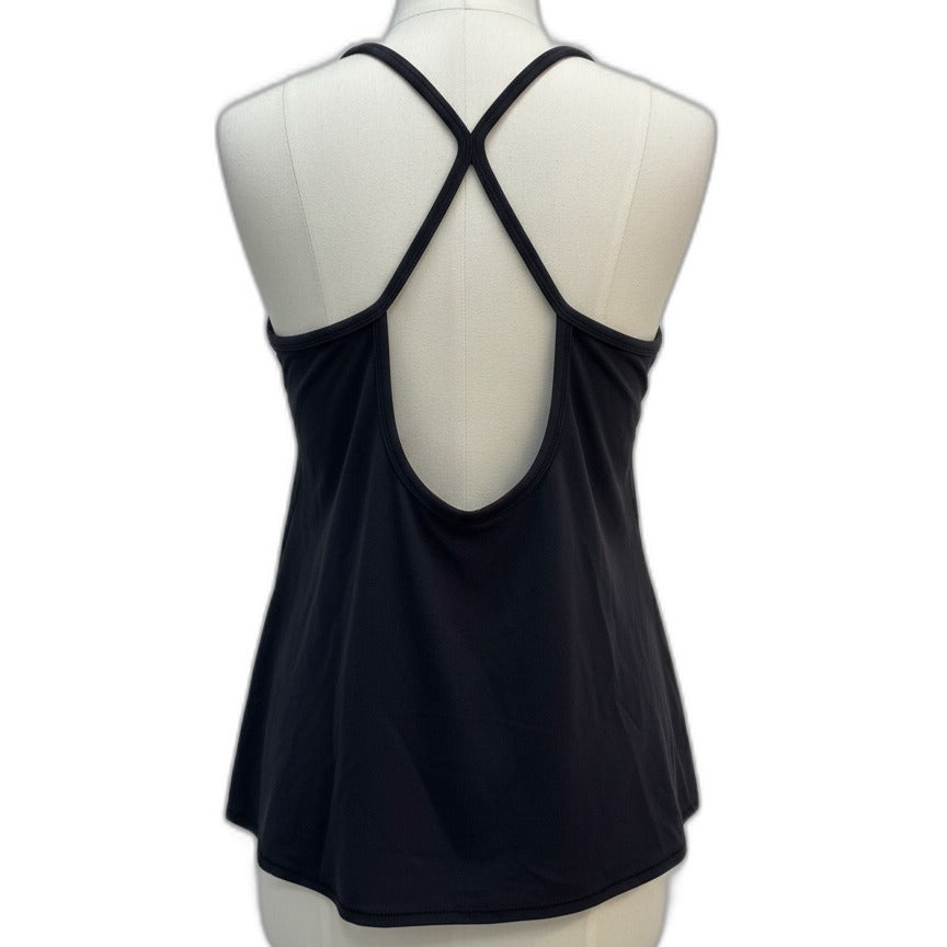 Athleta · strappy racer back · Medium · Black