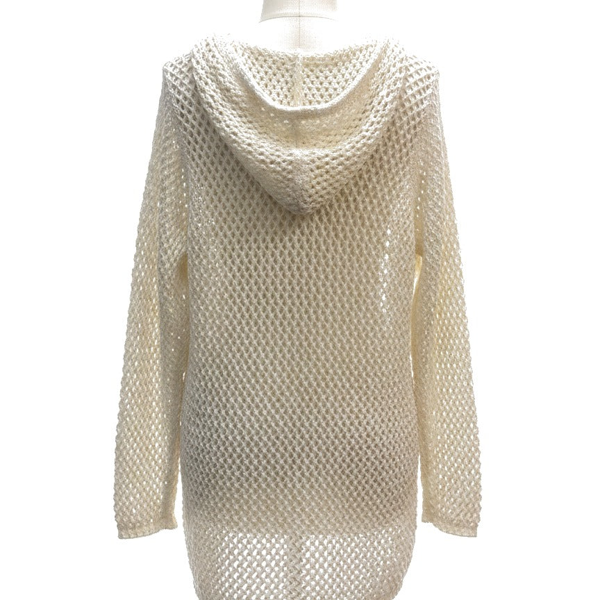 Artelier · Open Drape Cardigan · Small · Cream