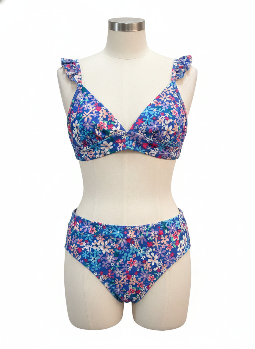 FashionSwim · S/M · BlueFloral