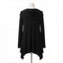 Kensie · Tunic Cowl Neck Top · Large · Black