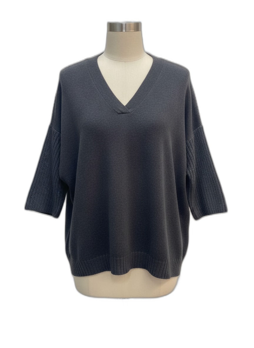 CAbi · Forty Winks Sweater · Small · DarkGray
