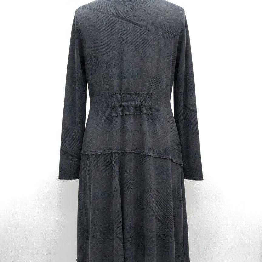 CMC · Alyssa Duster Coat · X-Large · GrayBlue