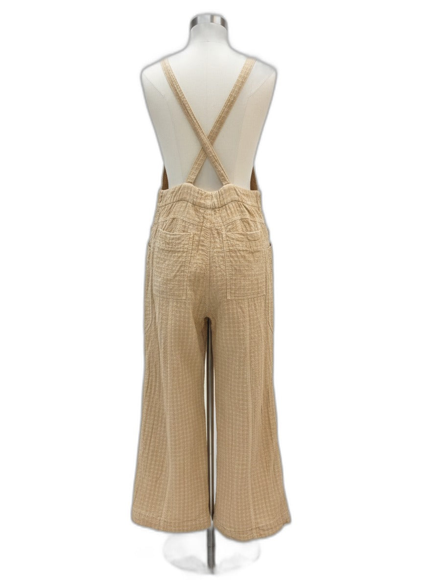 FreePeople · Savannah Overalls · XSmall · Tan