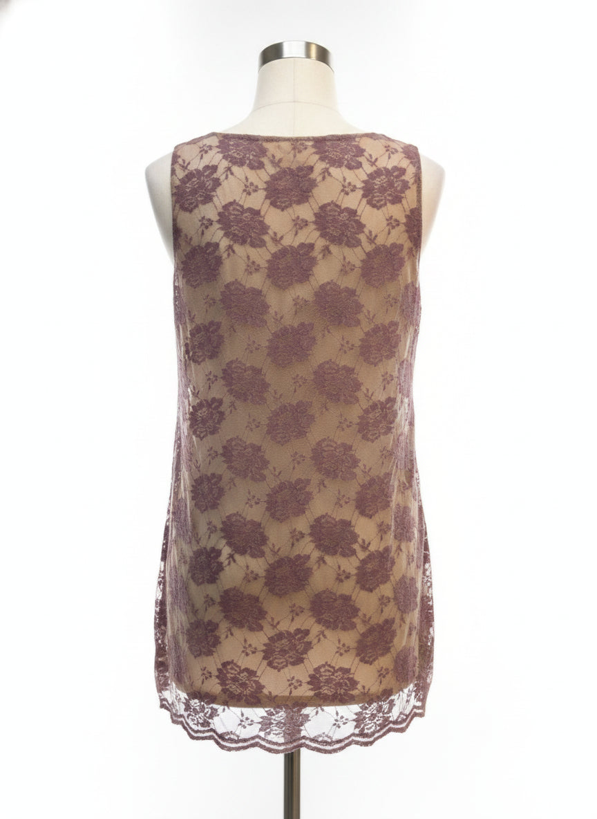CAbi · Intrigue Tank Top · Small · Lilac