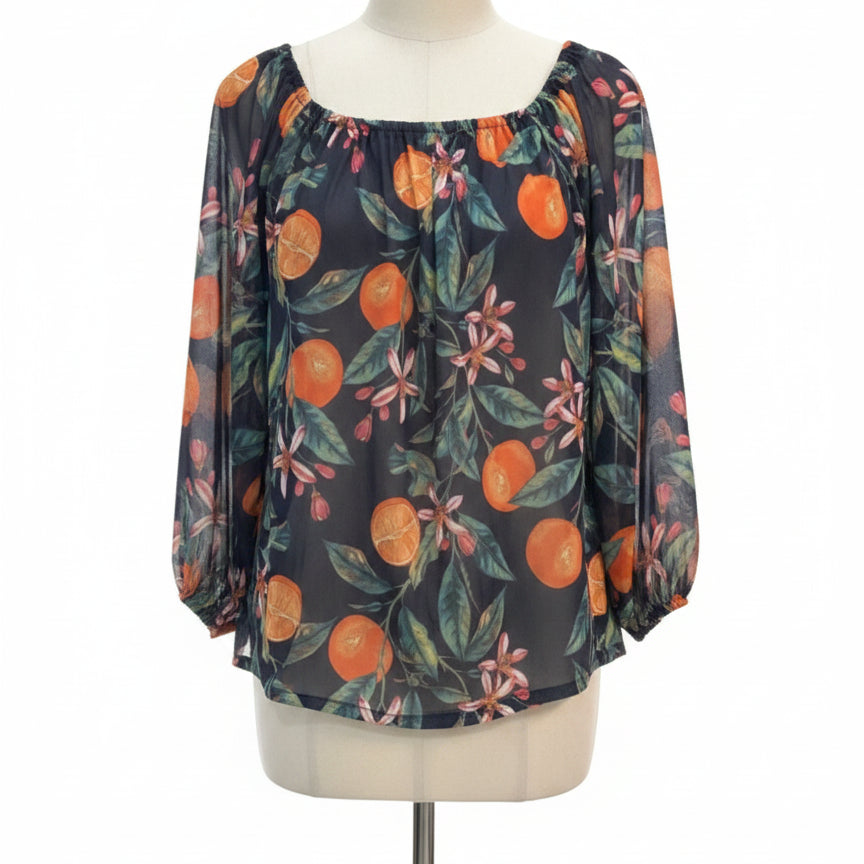 G By Giuliana · Peasant Style · Large · NavyOrg