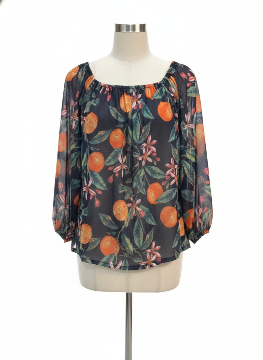 G By Giuliana · Peasant Style · Large · NavyOrg