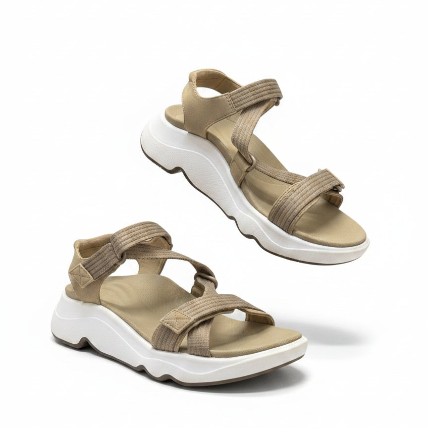 Aetrex · Strappy sandals · 8.5 · Beige