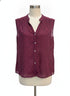 J Crew with Cherry Design · Blouse · 12 · RedNavy